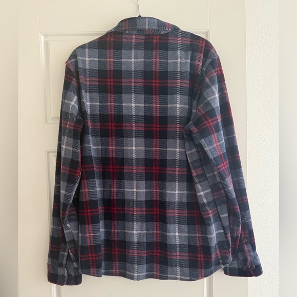 Men’s Size L 7 Diamonds Button Down Flannel Shirt - Picture 6 of 6